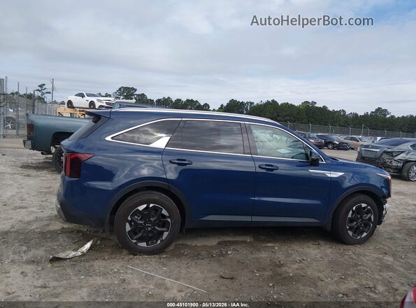 5XYRL4JC7SG316720 2025 KIA SORENTO Синий Панорамный вид салона 360°