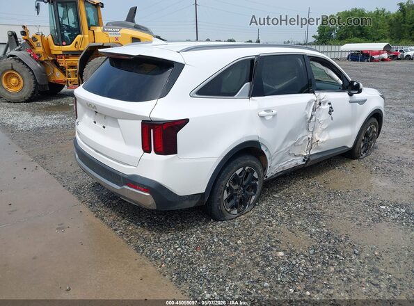 5XYRL4JC8RG285469 2024 KIA SORENTO White Задня права чверть
