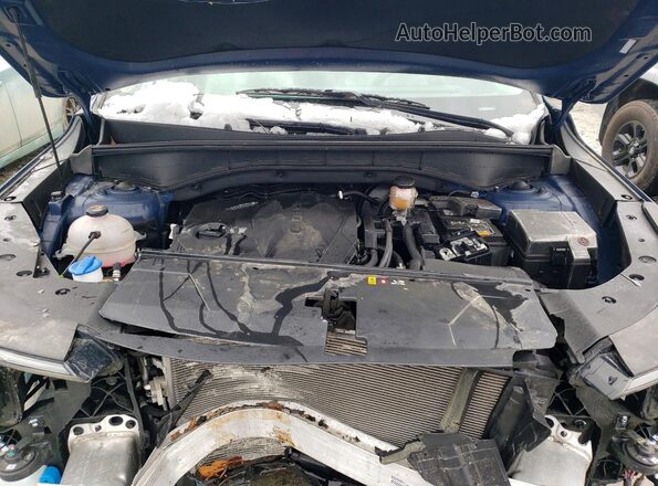 5XYRL4JC8RG300519 2024 KIA SORENTO Blue Շարժիչի բաժամունքի տեսք