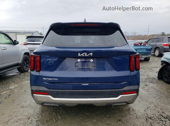 5XYRL4JC8RG300519 2024 KIA SORENTO Blue Հետևի տեսք