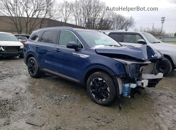5XYRL4JC8RG300519 2024 KIA SORENTO Blue Առջևի աջ