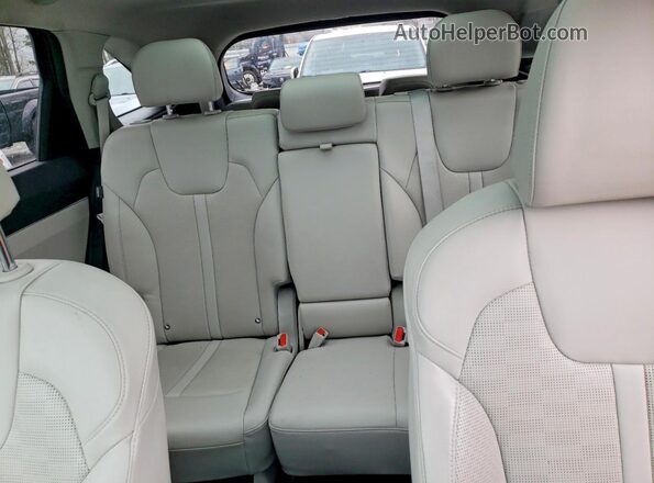 5XYRL4JC8RG300519 2024 KIA SORENTO Blue Հետևի նստատեղերի տեսք