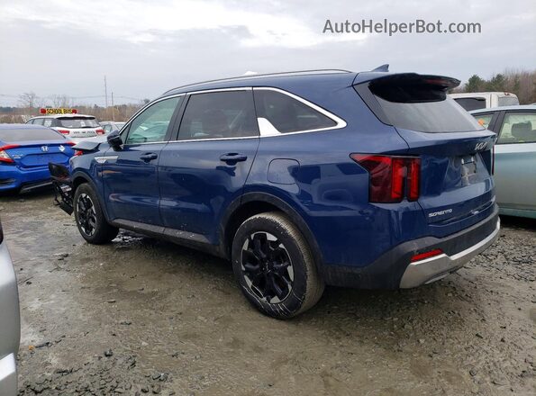 5XYRL4JC8RG300519 2024 KIA SORENTO Blue Հետևի ձախ