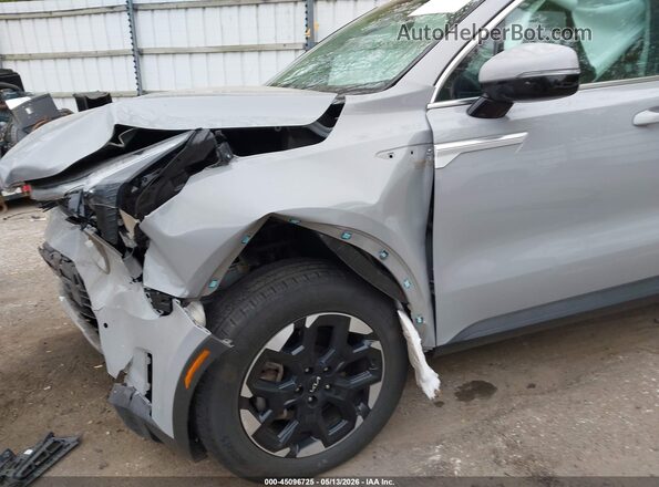 5XYRL4JC8SG348172 2025 KIA SORENTO Gray Widok z przodu