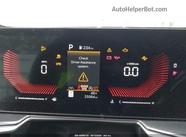 5XYRL4JC8SG348172 2025 KIA SORENTO Gray Widok tylnych siedzeń