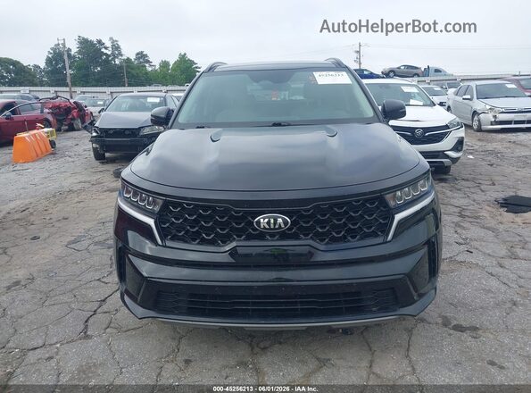 5XYRL4LC0MG008949 2021 KIA SORENTO Black Вид щитка приладів