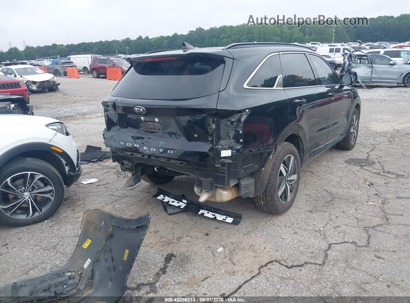 5XYRL4LC0MG008949 2021 KIA SORENTO Black Задня права чверть