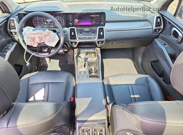 5XYRL4LC0PG230749 2023 KIA SORENTO Gray Vista del salpicadero