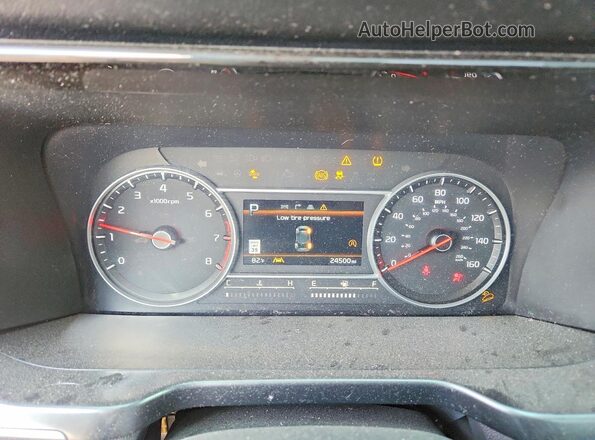 5XYRL4LC0PG230749 2023 KIA SORENTO Gray Vista del cuadro de instrumentos