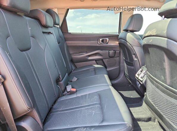 5XYRL4LC0PG230749 2023 KIA SORENTO Gray Vista interior trasera