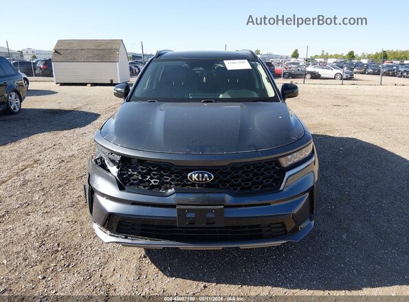 5XYRL4LC2MG056114 2021 KIA SORENTO Gray Widok zestawu wskaźników