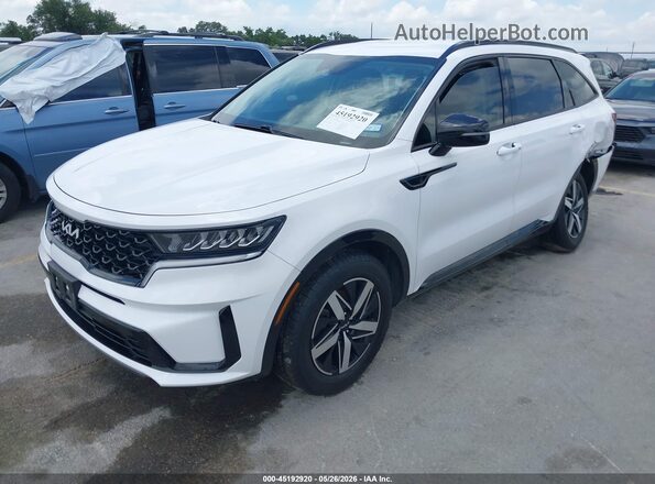 5XYRL4LC2PG228307 2023 KIA SORENTO Белый Передняя левая четверть