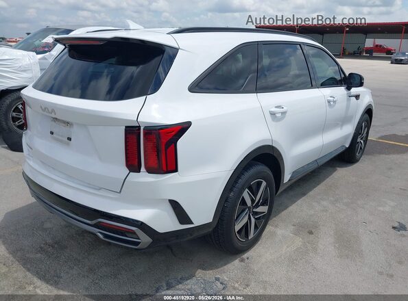 5XYRL4LC2PG228307 2023 KIA SORENTO Белый Задняя правая четверть