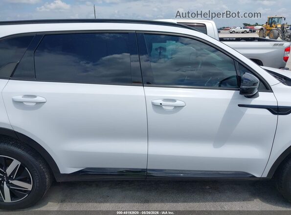 5XYRL4LC2PG228307 2023 KIA SORENTO Белый Вид задней части салона