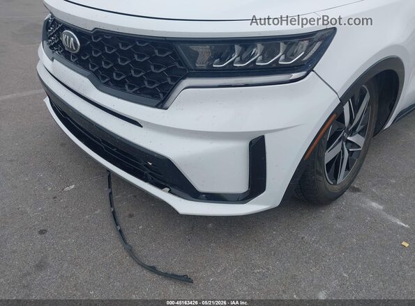 5XYRL4LC3MG018651 2021 KIA SORENTO White Widok z przodu