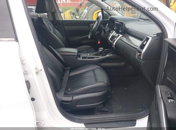 5XYRL4LC3MG018651 2021 KIA SORENTO White Widok wnętrza z przodu