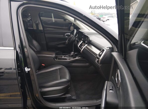 5XYRL4LC5MG001057 2021 KIA SORENTO Black Вид салону спереду