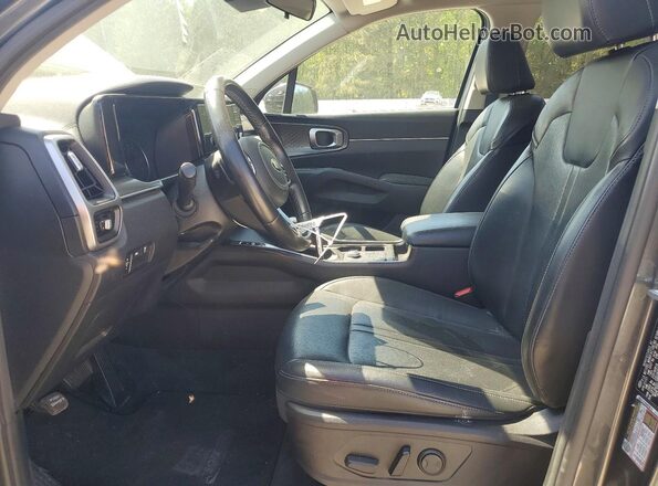 5XYRL4LC5MG051778 2021 KIA SORENTO Gray Widok wnętrza z przodu