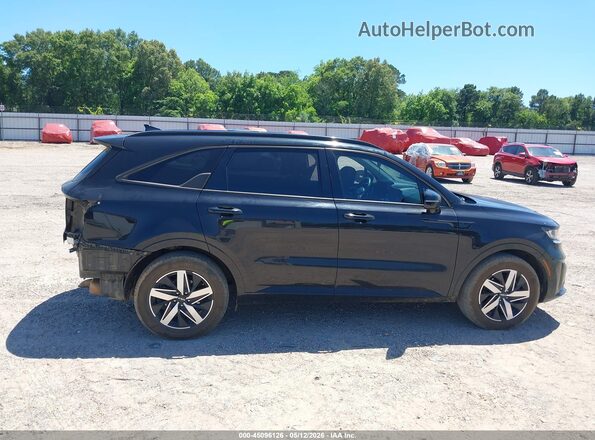 5XYRL4LC5PG215423 2023 KIA SORENTO Black Սալոնի 360 աստիճան տեսք