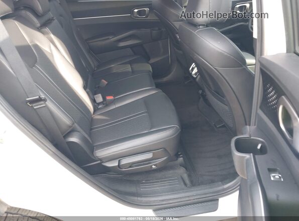 5XYRL4LC8NG143601 2022 KIA SORENTO White VIN კოდის სტიკერის ხედი