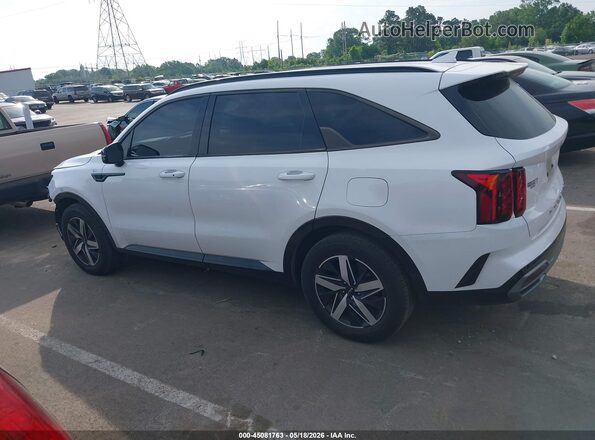 5XYRL4LC8NG143601 2022 KIA SORENTO White სალონის 360-გრადუსიანი ხედი