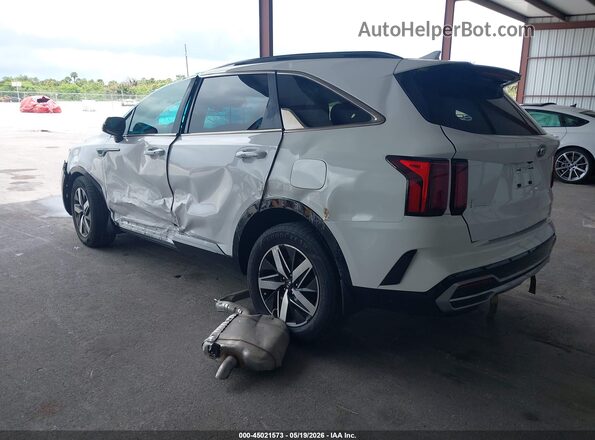 5XYRL4LC9MG018430 2021 KIA SORENTO Белый Задняя левая четверть