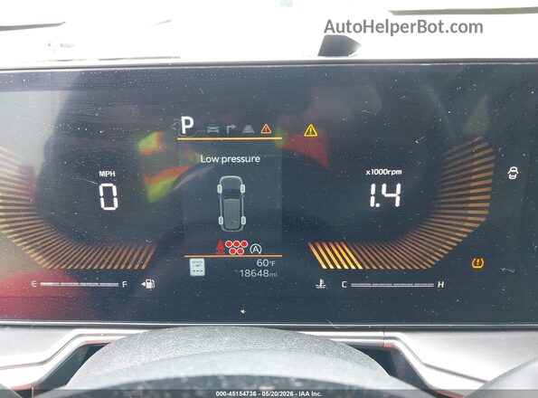 5XYRLDJC1RG282820 2024 KIA SORENTO Blue Вид задніх сидінь