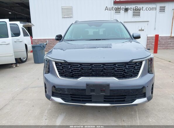 5XYRLDJC1RG282820 2024 KIA SORENTO Blue Вид щитка приладів