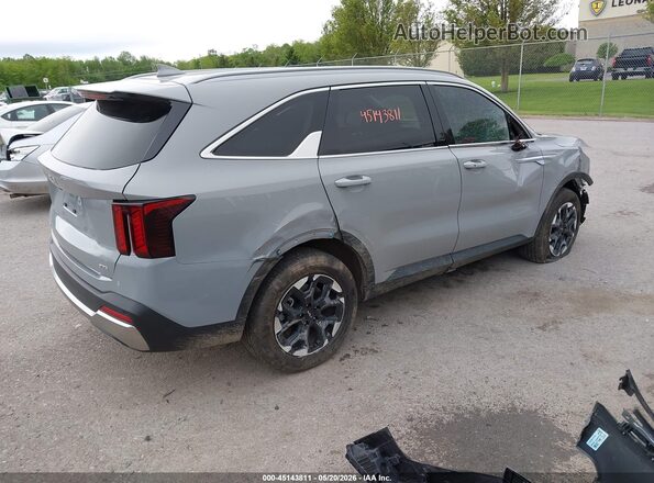 5XYRLDJC2SG394676 2025 KIA SORENTO Серый Задняя правая четверть