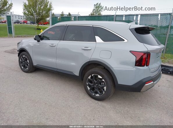 5XYRLDJC2SG394676 2025 KIA SORENTO Серый Задняя левая четверть