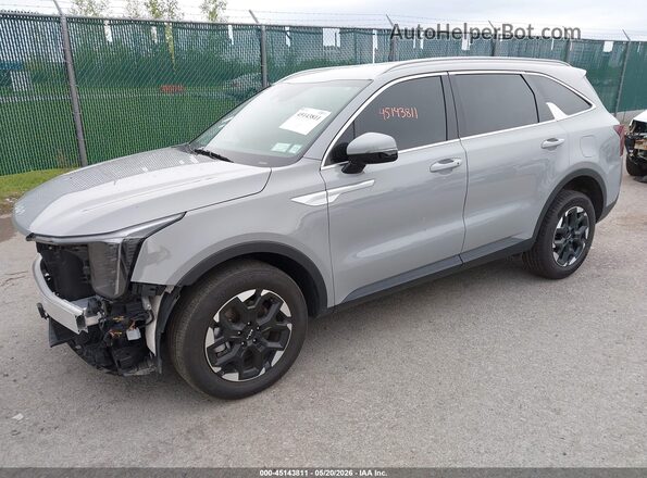 5XYRLDJC2SG394676 2025 KIA SORENTO Серый Передняя левая четверть