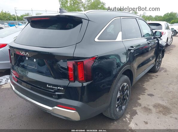 5XYRLDJC4SG356950 2025 KIA SORENTO Black უკანა მარჯვენა