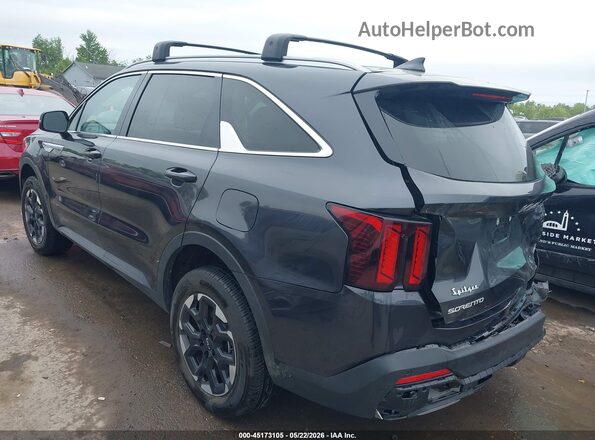 5XYRLDJC4SG383260 2025 KIA SORENTO Gray Trasero izquierdo