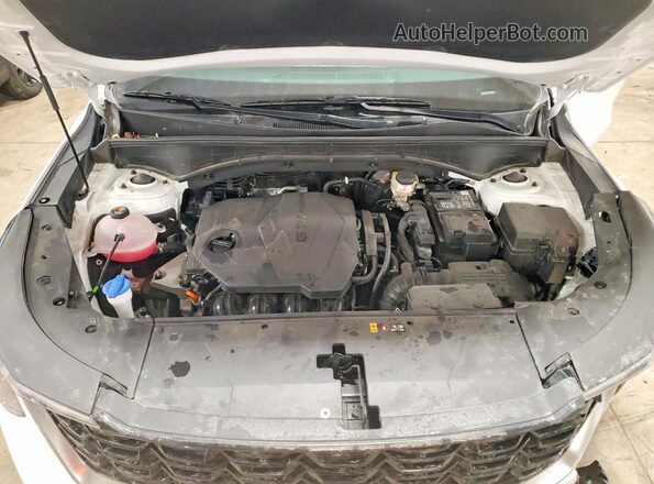 5XYRLDJC5SG330423 2025 KIA SORENTO White Vista del compartimento del motor