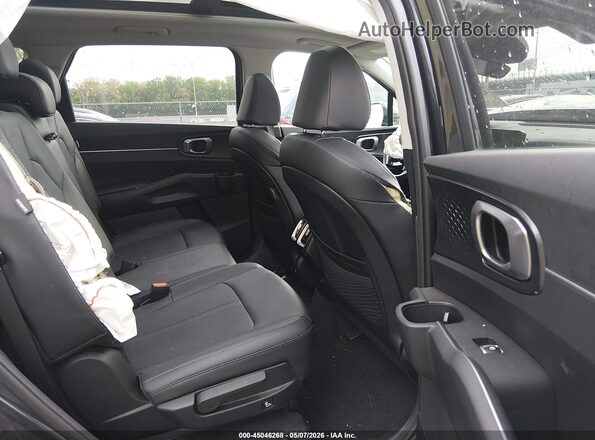 5XYRLDJC6SG327711 2025 KIA SORENTO Black Vista de la etiqueta del VIN