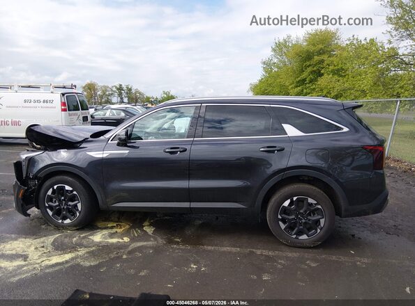 5XYRLDJC6SG327711 2025 KIA SORENTO Black Vista interior de 360 grados