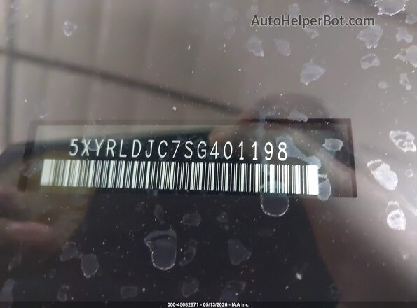 5XYRLDJC7SG401198 2025 KIA SORENTO Black Widok komory silnika