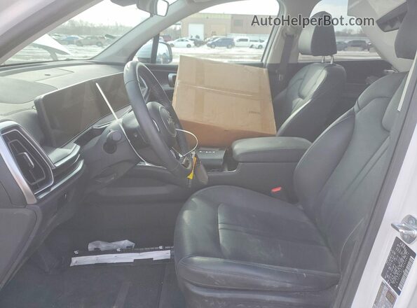 5XYRLDJC8SG349175 2025 KIA SORENTO White Вид салону спереду