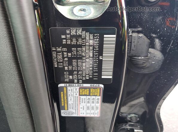 5XYRLDJC9TG406453 2026 KIA SORENTO Черный Панорамный вид салона 360°