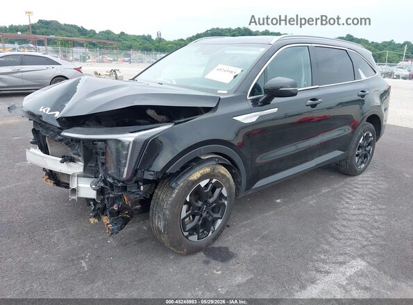 5XYRLDJCXRG262341 2024 KIA SORENTO Black Передня ліва чверть