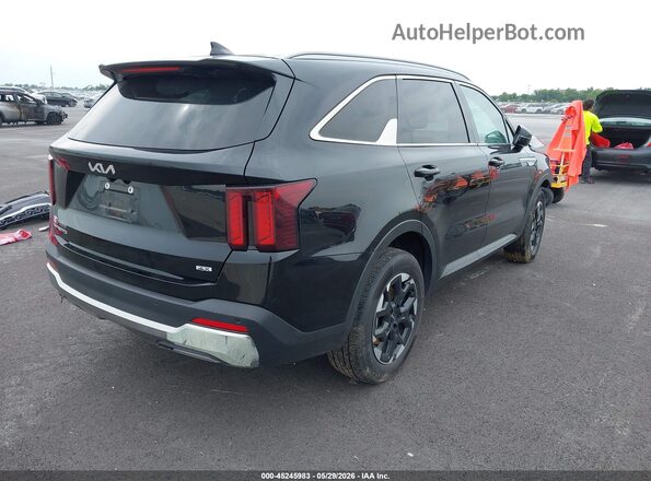 5XYRLDJCXRG262341 2024 KIA SORENTO Black Задня права чверть