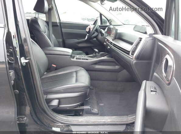 5XYRLDJCXRG262341 2024 KIA SORENTO Black Вид салону спереду