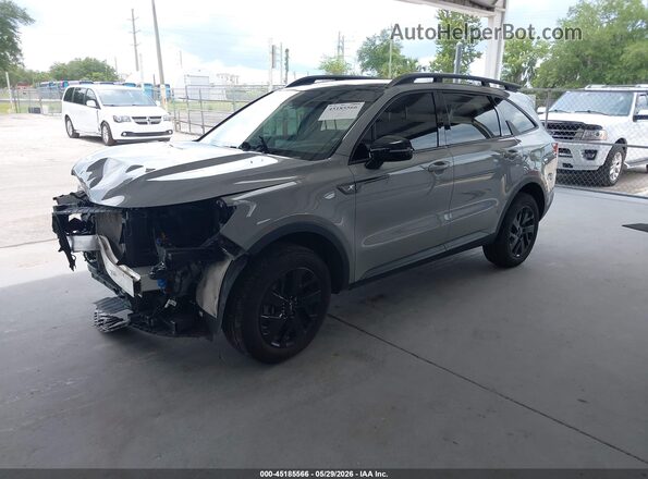 5XYRLDLC0NG082051 2022 KIA SORENTO Gray Przód lewy