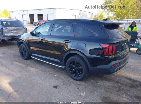 5XYRLDLC1MG024383 2021 KIA SORENTO Black Tył lewy
