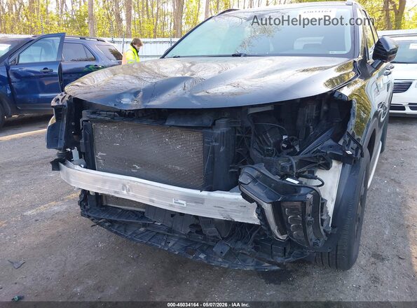 5XYRLDLC1MG024383 2021 KIA SORENTO Black Widok z przodu
