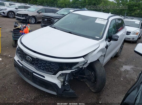 5XYRLDLC3MG021078 2021 KIA SORENTO White Передня ліва чверть