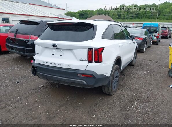 5XYRLDLC3MG021078 2021 KIA SORENTO White Задня права чверть