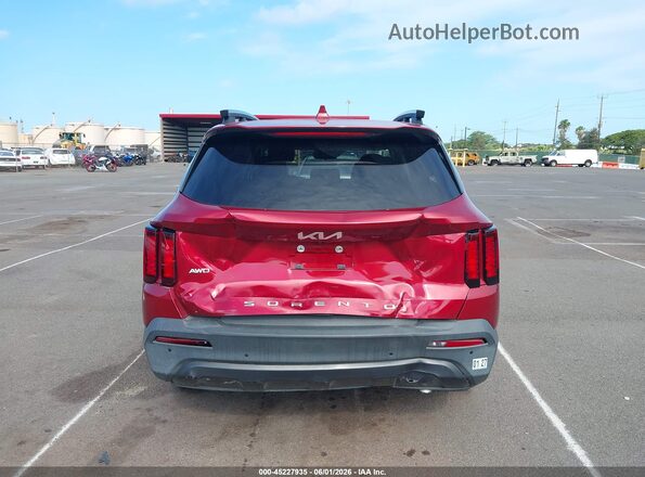 5XYRLDLC4NG140937 2022 KIA SORENTO Red 