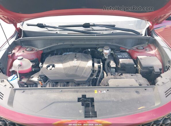 5XYRLDLC4NG140937 2022 KIA SORENTO Red უკანა ხედი