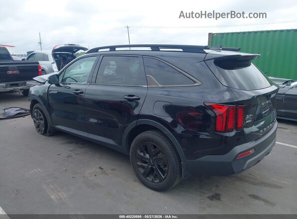 5XYRLDLC9NG104919 2022 KIA SORENTO Black Trasero izquierdo